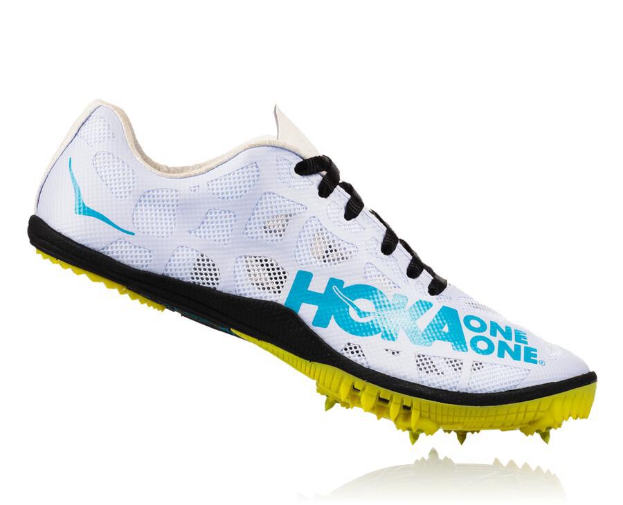 Hoka One One Spikes Damske Biele - Rocket X - 68420-TRMV